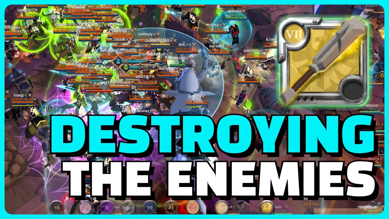 Albion Online ZvZ (Europe) | The Fight That Defined the War (Bedrock Mace)