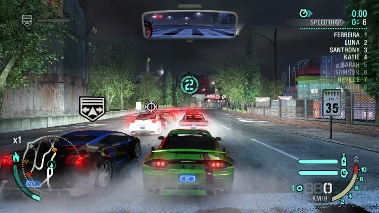 NFS Carbon Remastered 2024: Kenji Outplays 21st Street Crew in Kempton