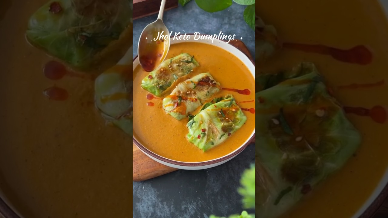 Jhol Keto Dumplings🍜