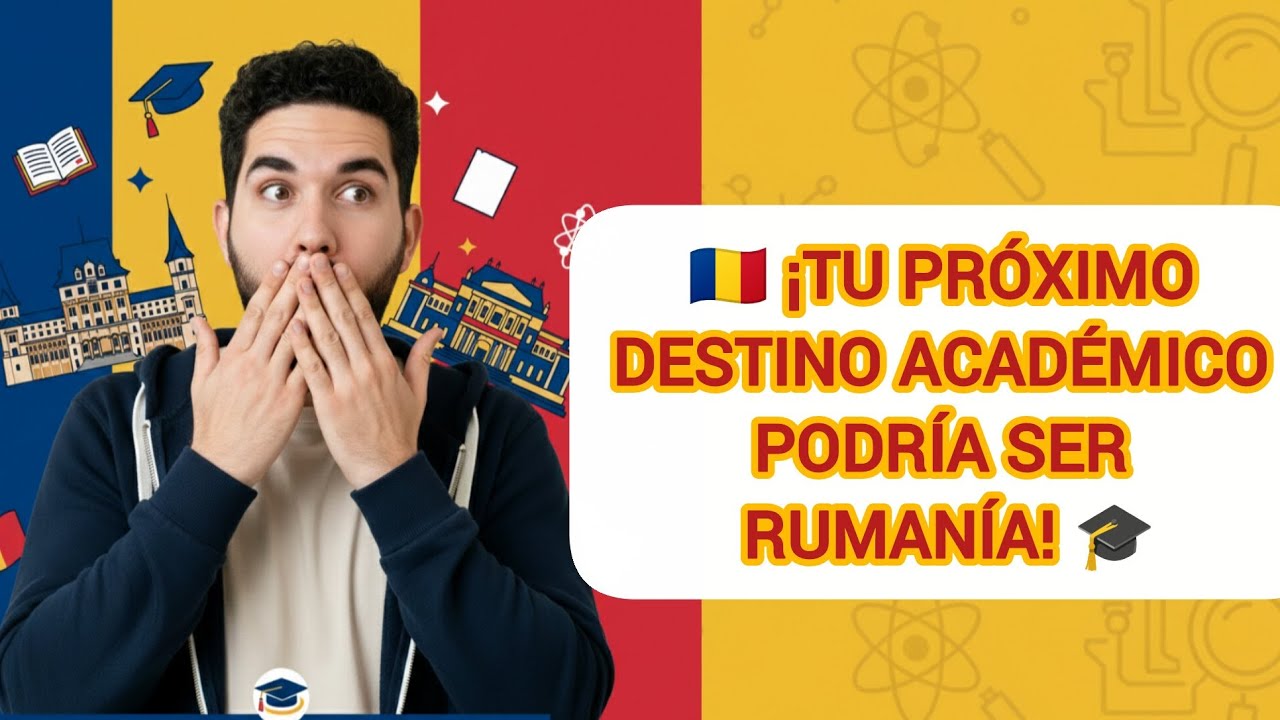 🇷🇴 ¡Tu próximo destino académico podría ser Rumanía! 🎓