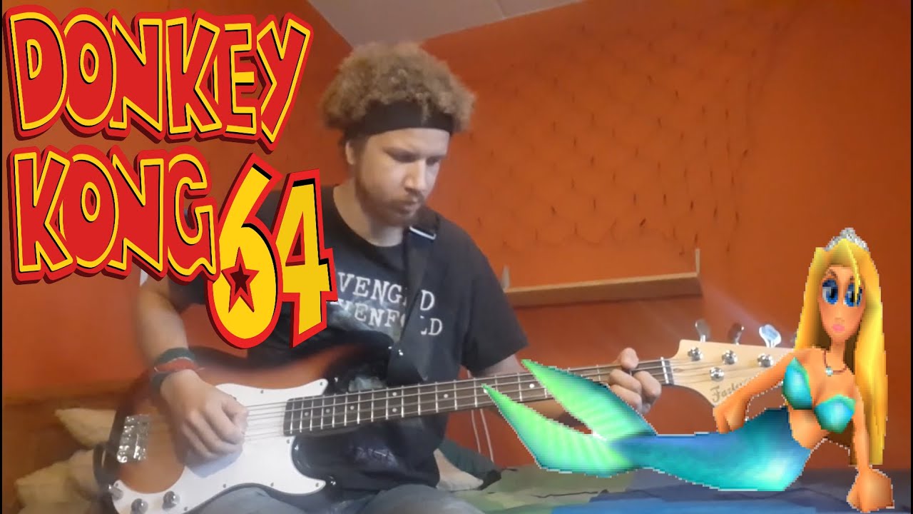 Donkey Kong 64 - Mermaid Palace - Guitar Cover by LloydTheHammer