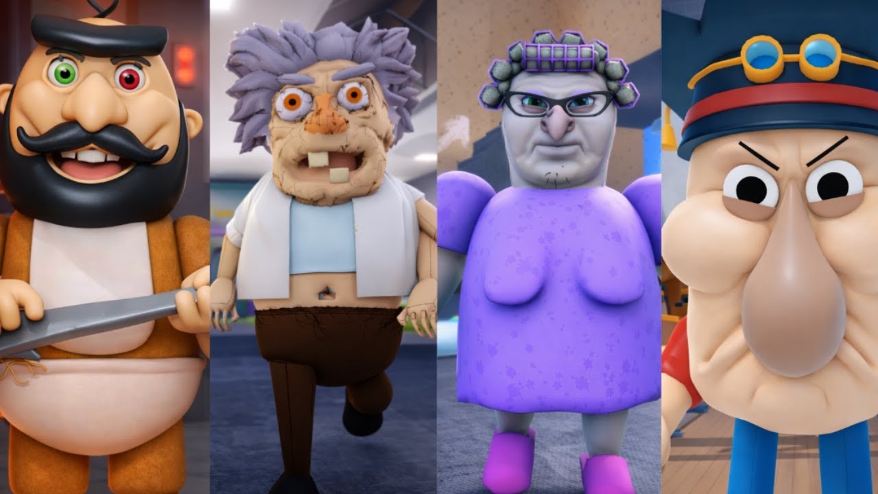 Roblox Escape All Jumpscares, Escape GRANDMA'S HOUSE, MR PICKLES EVIL SCIENCE CLASS, Baby Bobby