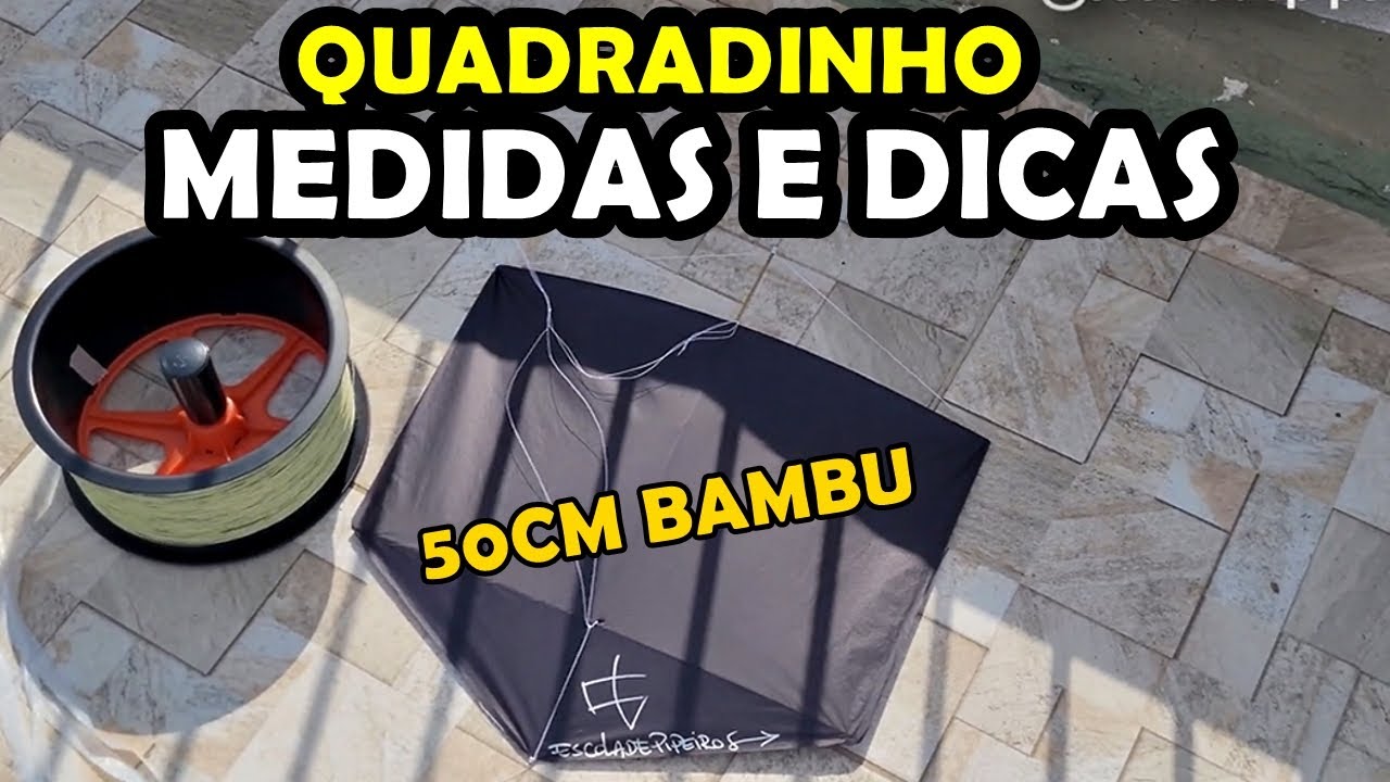 MEDIDAS E DICAS QUADRADINHO DE 50CM BAMBU BAMBU