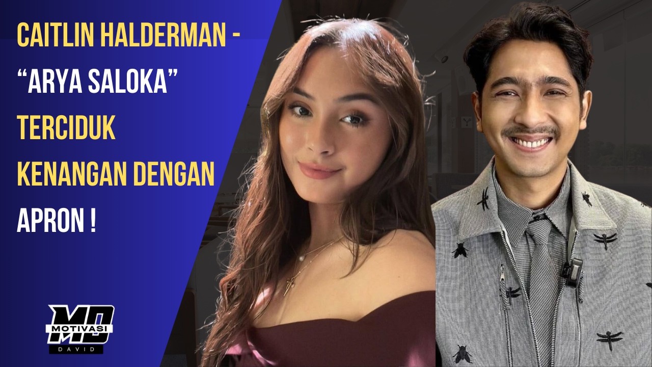 Duet Maut! Arya Saloka & Caitlin Halderman Viral Gara-Gara Momen Apron Ini!