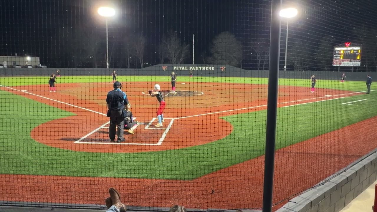 South Jones Varsity vs Petal Varsity 02/27/26 Top of the 2nd  inning 