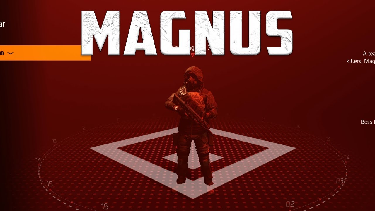 The Division 2 - Magnus - Season 4 manhunt
