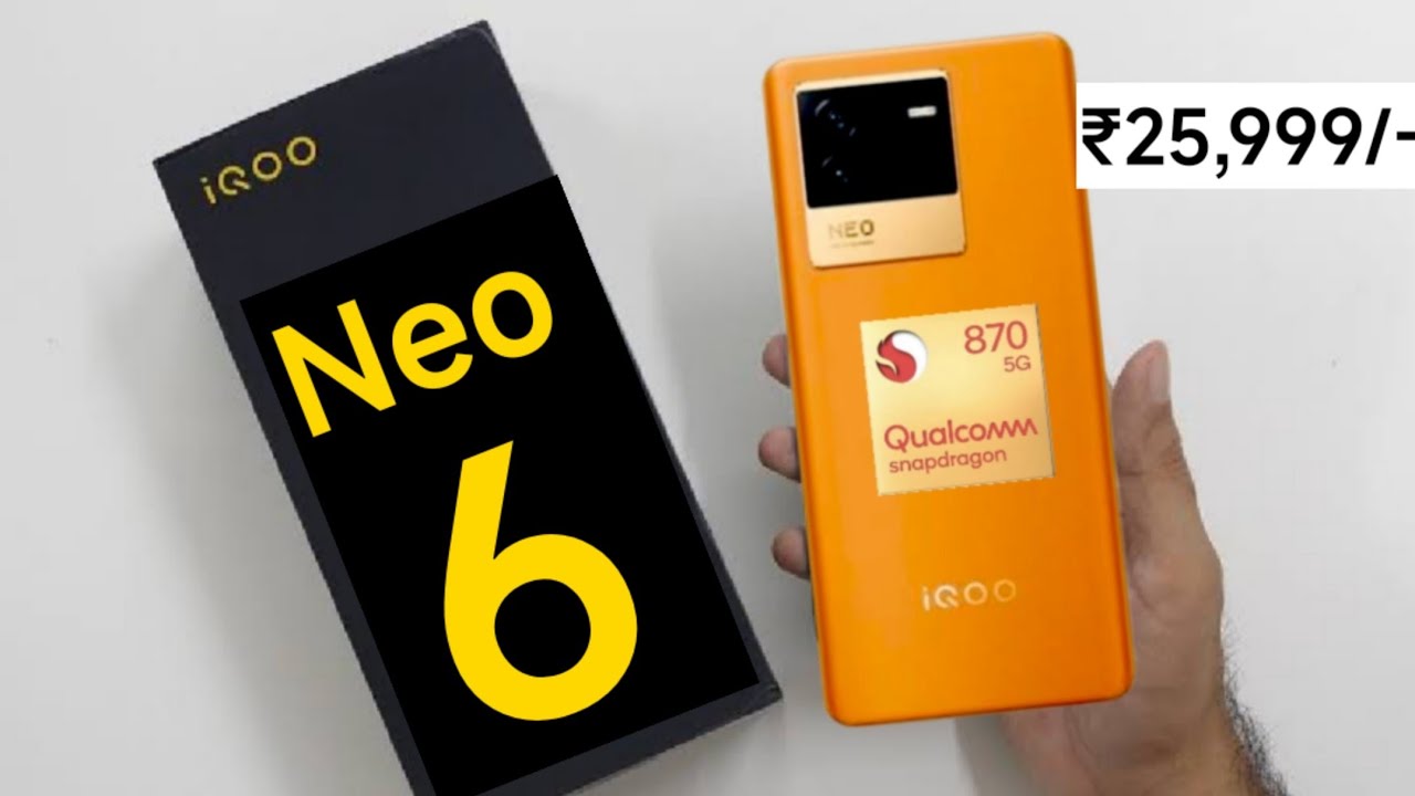 iQOO Neo 6 ₹25,999/- Offer & price details 🔥🔥🔥