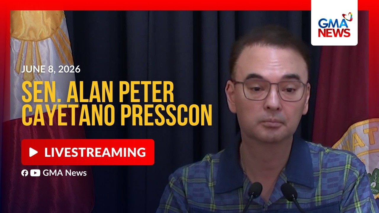 LIVE - Senator Alan Peter Cayetano press conference - Replay | GMA News