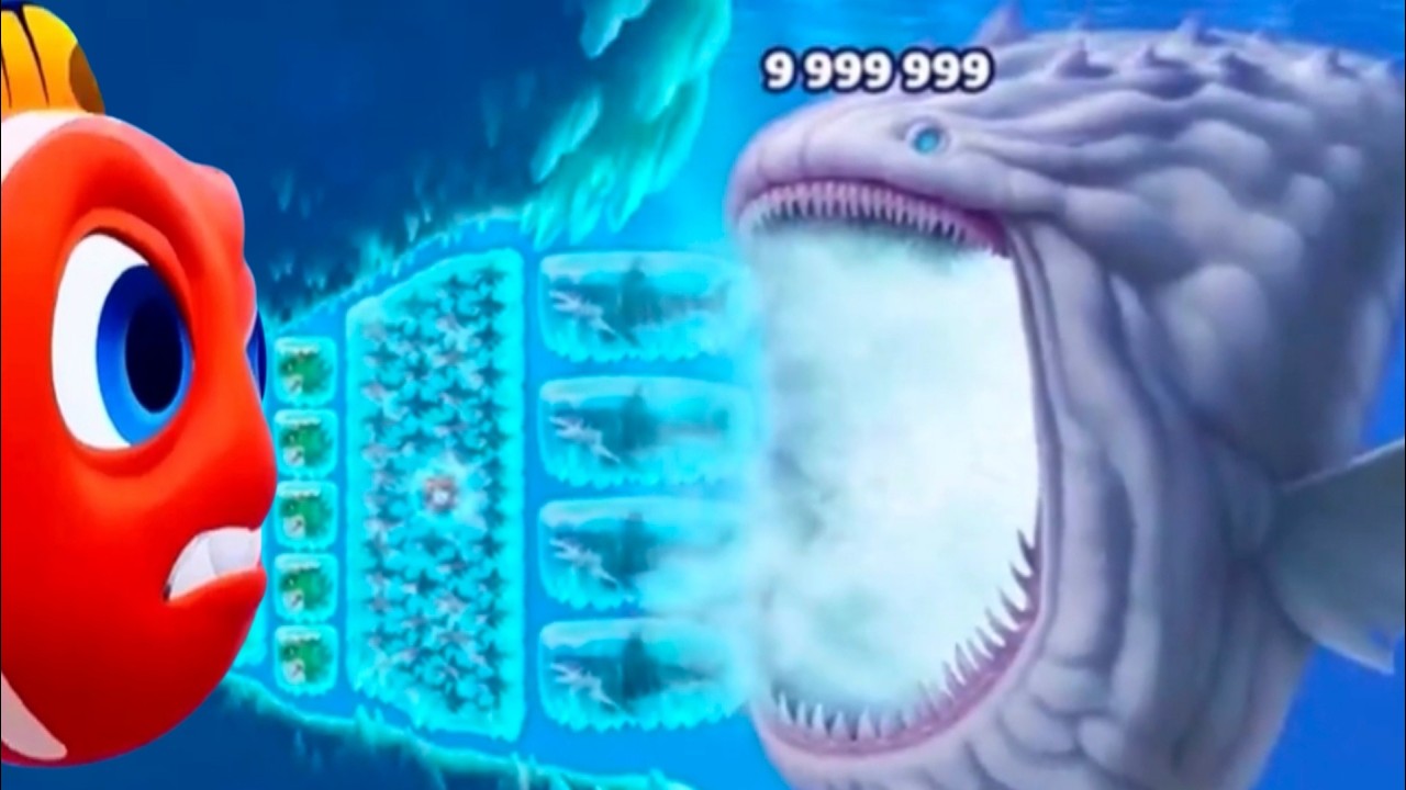 Fishdom Ads mani game Hungry fish 57.4 new update Trailer fishdom Video