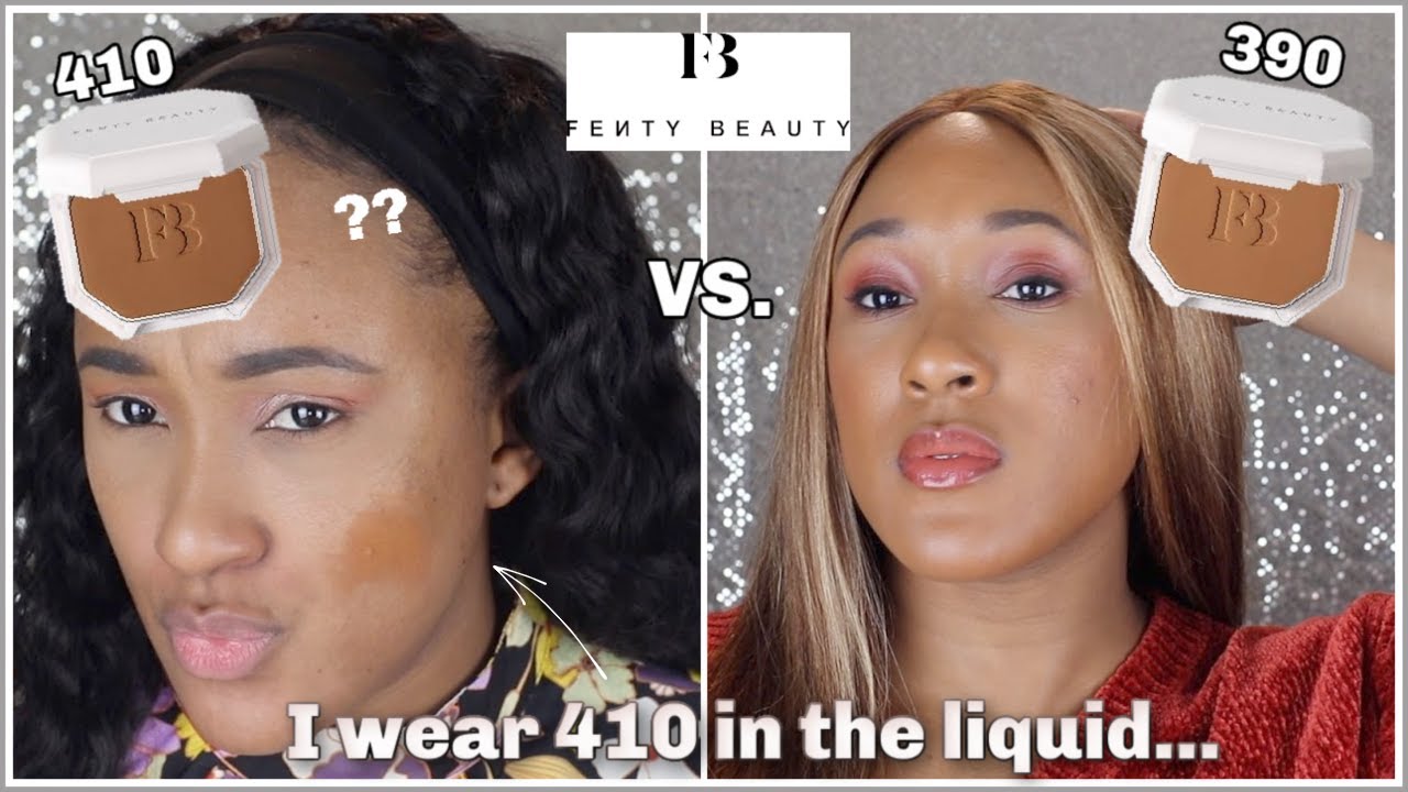 Umm, really? | NEW Fenty Beauty Soft Matte POWDER Foundation | Shades 410 AND 390