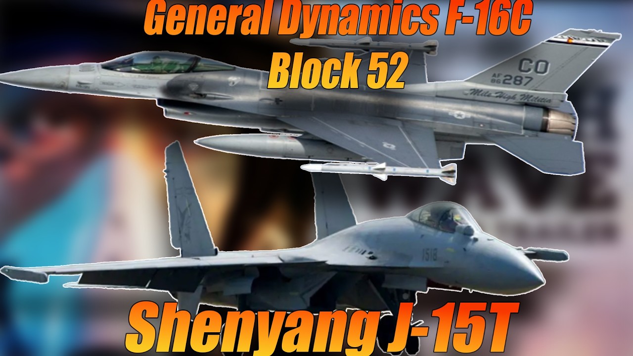 A Look At The F-16C Block 52 & J-15T Before They Come To War Thunder
