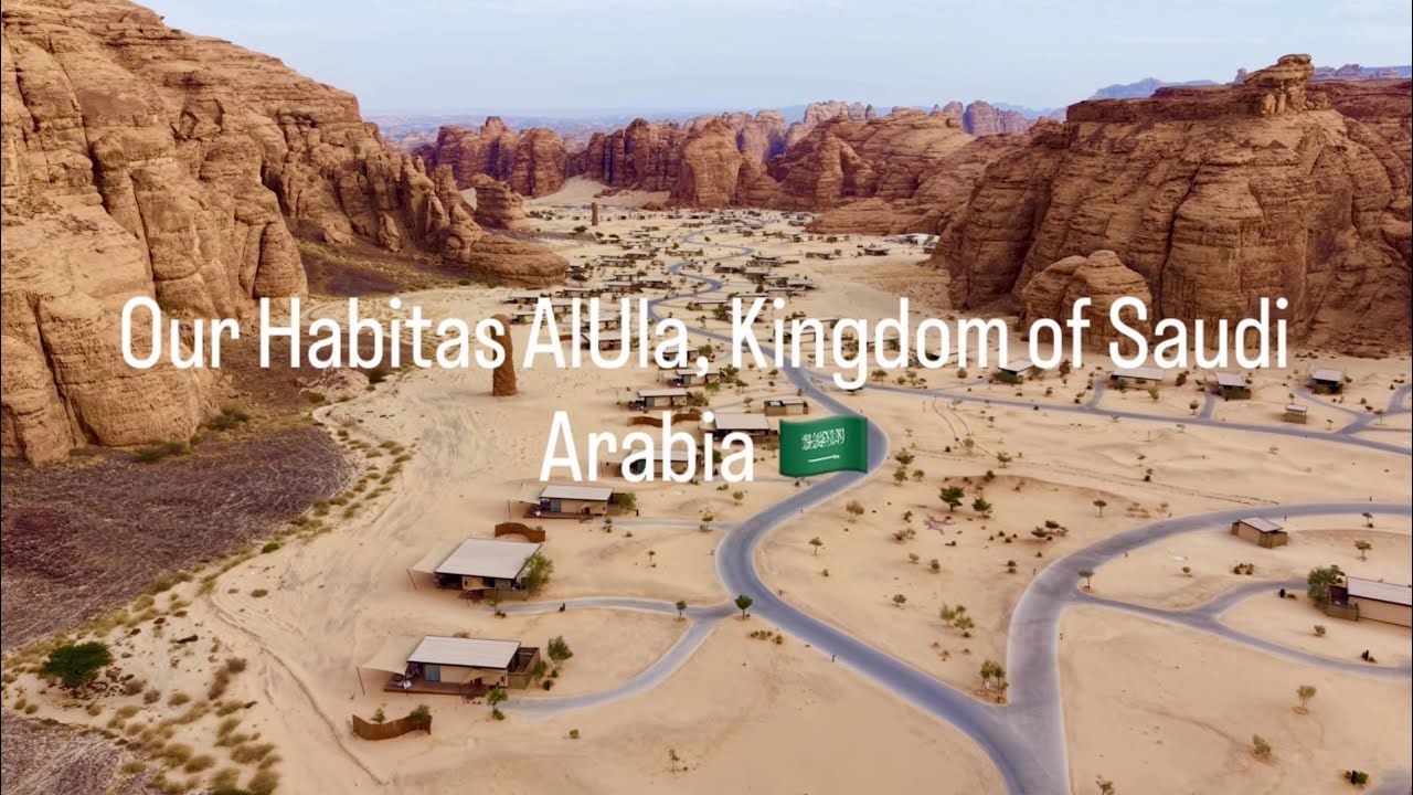 BEST RESORT IN THE MIDDLE OF THE DESERT!!!🐪 🏜️ Our Habitas AlUla, Saudi Arabia  منتجع هابيتاس العلا
