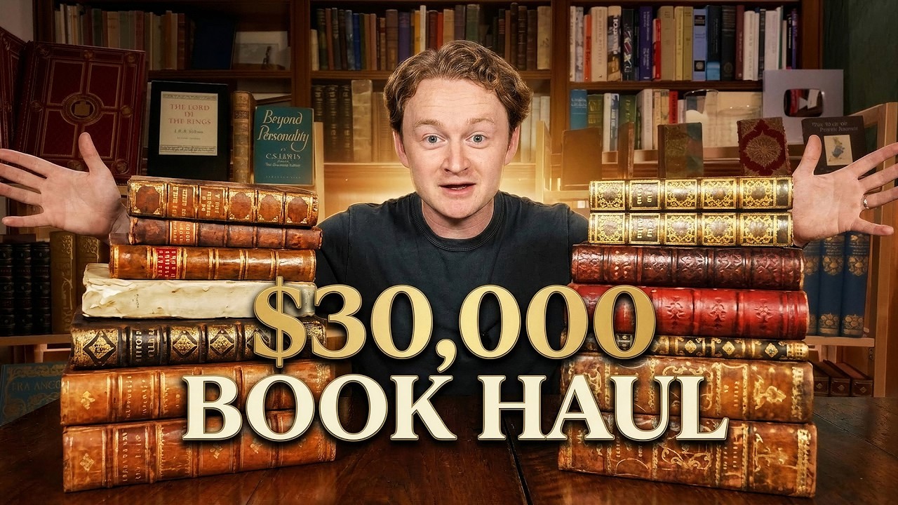 Я купил старых книг на сумму 20 000 фунтов стерлингов