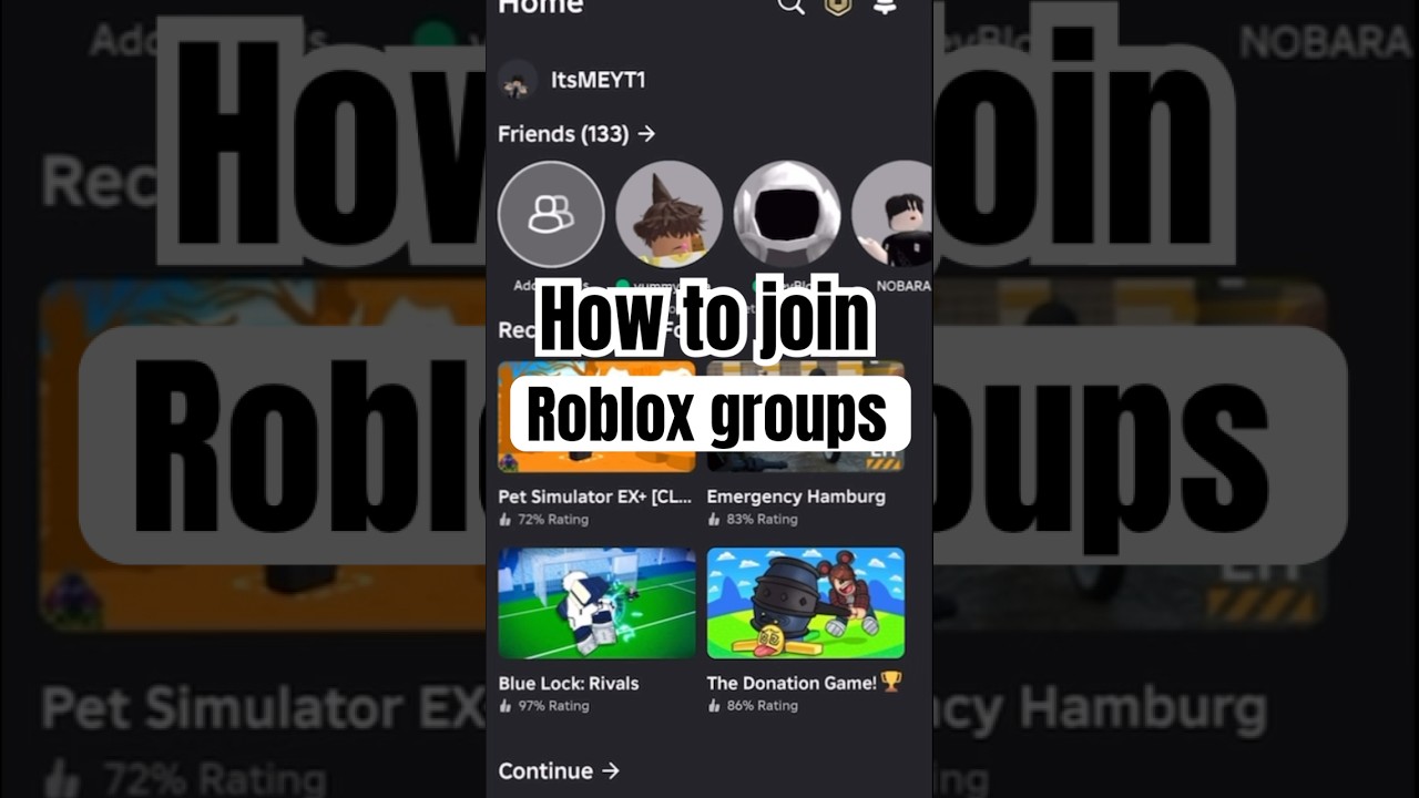 How to join Roblox groups?    #roblox #group #tutorial #fyp #subscribe #join #fypシ゚