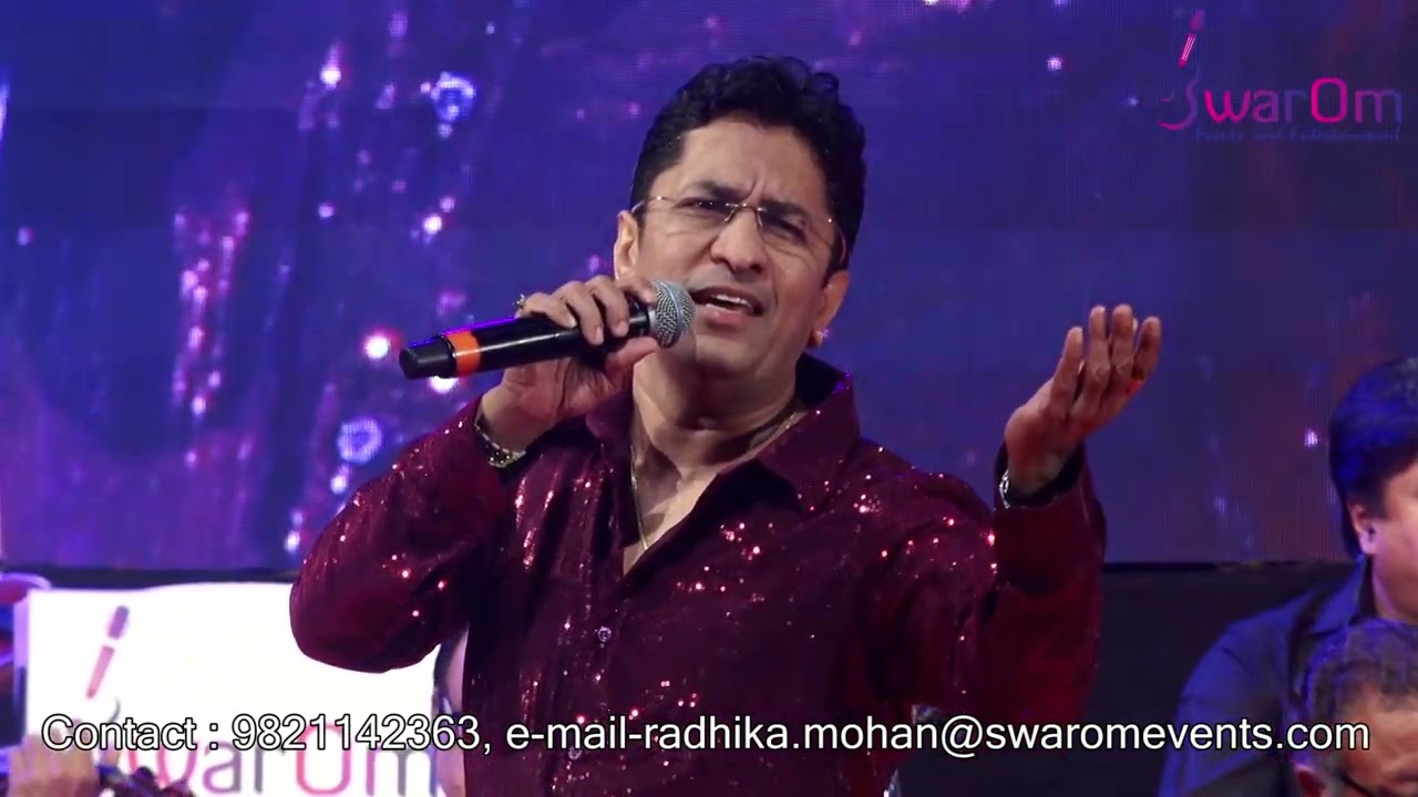 Jab Kisiki Taraf Dil Jhukane Lage | Alok Katdare Sings for SwarOm Events And Entertainment