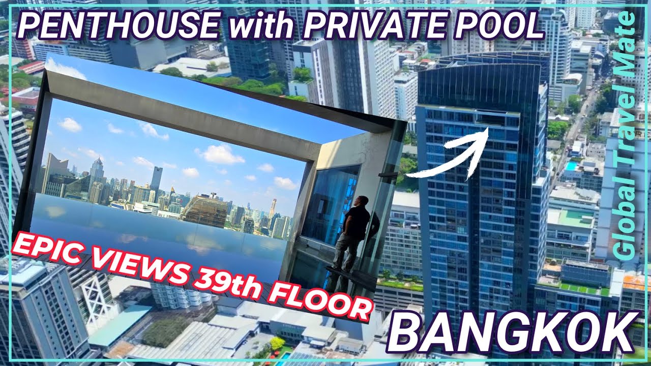 BANGKOK For Sale Private Pool Penthouse with Epic Views 🇹🇭 Thailand