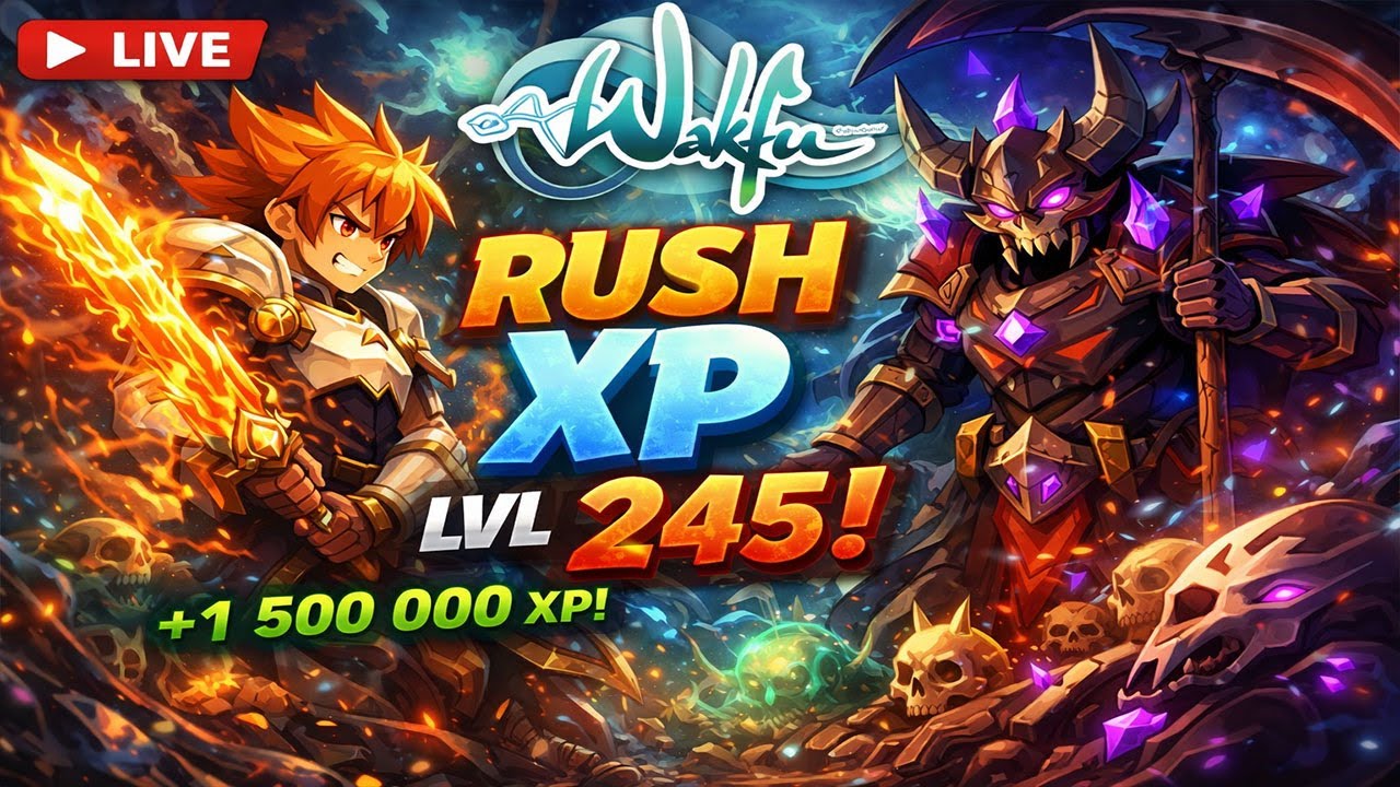 🇫🇷 I PC 🔥WAKFU🔥 I ❄️ JE CONTINUE DE FARM POUR UP 245 I🔥