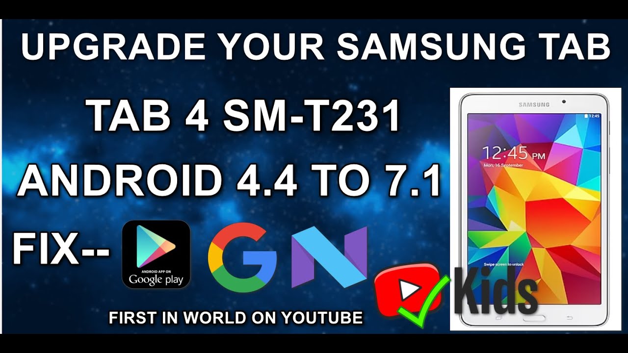 Upgrade Your Samsung Tab T231 to 7.1 with Pro Hacks Made Easy!