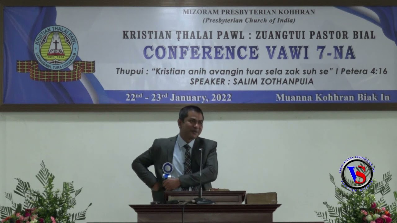 Salim Zothanpuia : Kristian anih avangin tuar sela zak suh se. 1 Petera 
