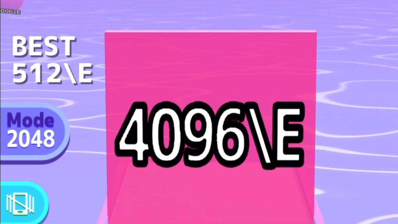 BALL RUN 2048 - INFINITY MODE GET 2048_O [2048 AEO] PART 1 ( BEAT 2048\C )