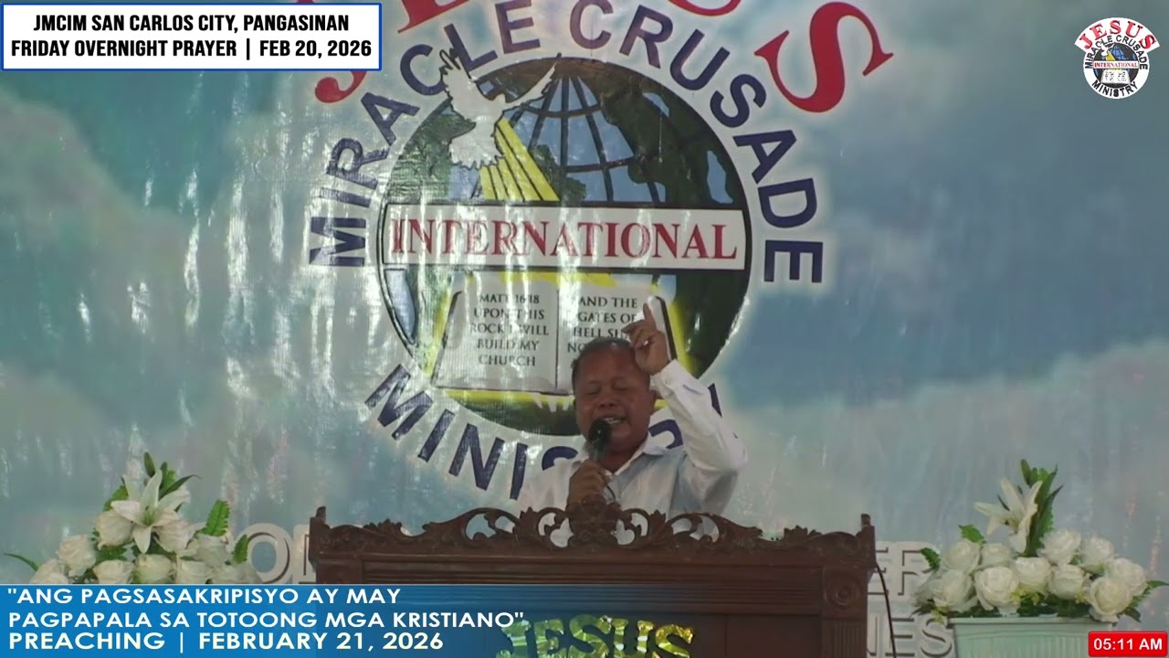 JMCIM Preaching: By Beloved Elder Jun Amaro