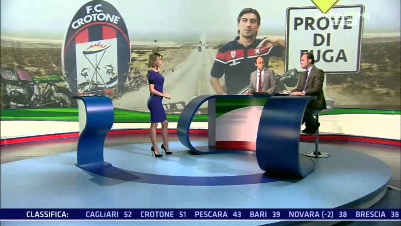 Diletta Leotta Sky Calcio Serie B 30 Gennaio 2016