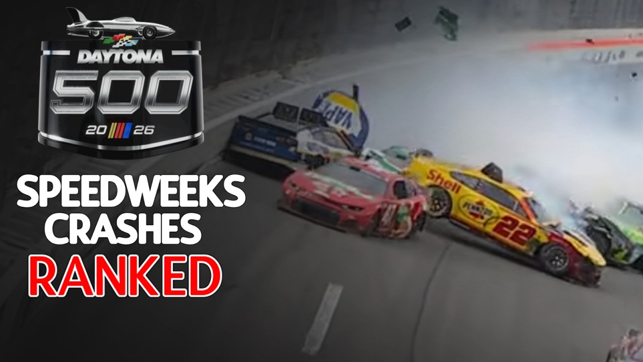 Daytona 2026 Speedweeks' Crashes RANKED