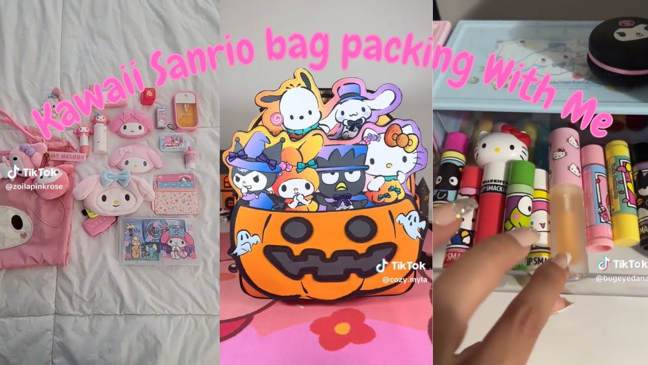 💖 Kawaii Pack My Sanrio Bag With Me 🎒 | TikTok Compilation #75