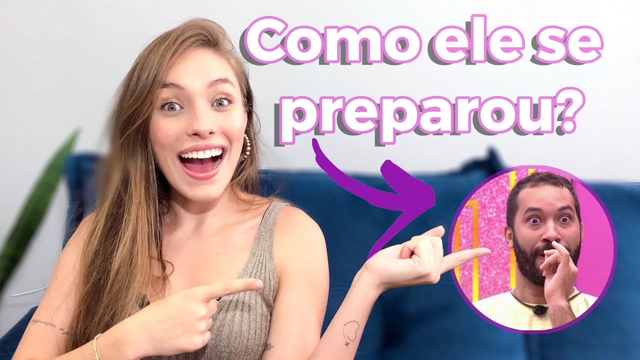 Preparação de Gilberto para o BBB