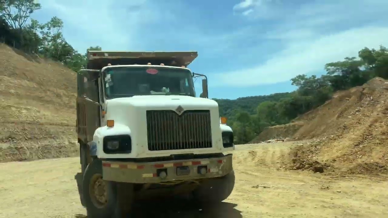 Coastal Highway Going South of San Juan del Sur, Nicaragua August 5, 2024