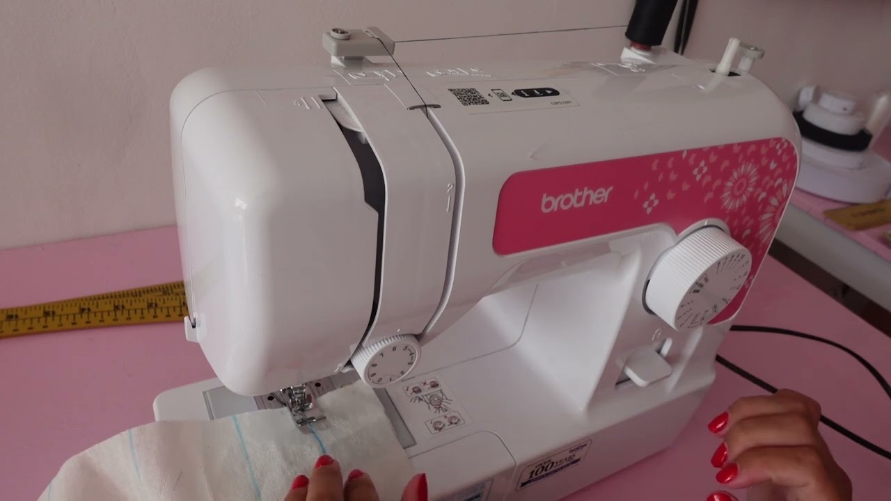 How to thread sewing machine Brother JV1400