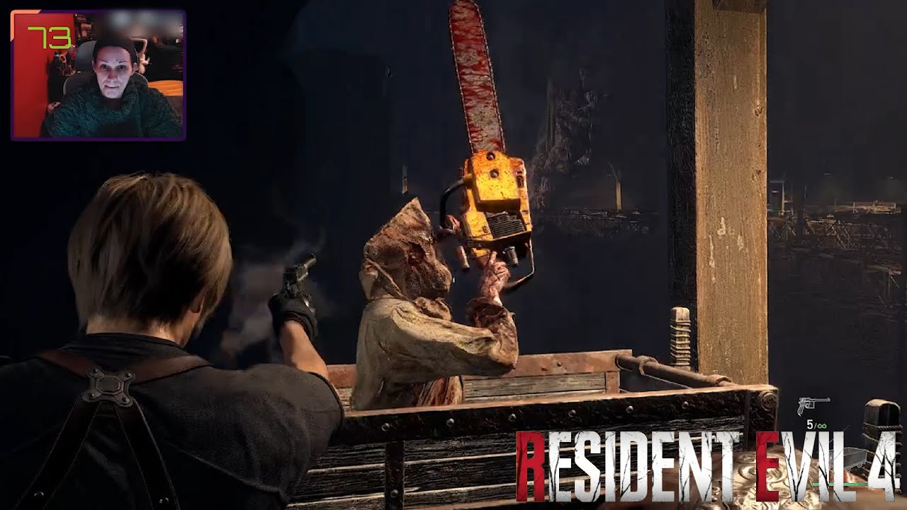 Resident Evil 4 - Chapter 11 - My Wife VS a Mine Shaft