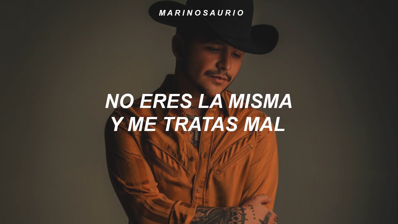 Christian Nodal - Adi&oacute;s Amor (Letra)
