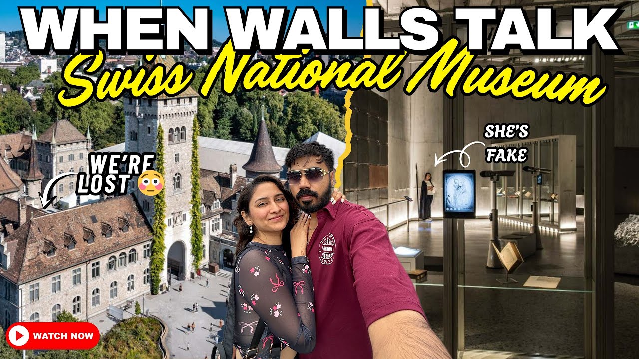 Got LOST Inside Switzerland’s BIGGEST Museum | Not Just a Museum !! | Prachi Motwani Bhanushali