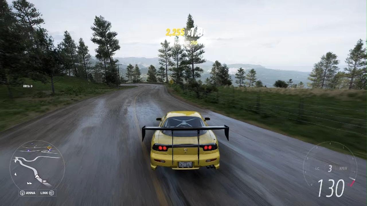 Just me driving up and down a mountain in a rx7