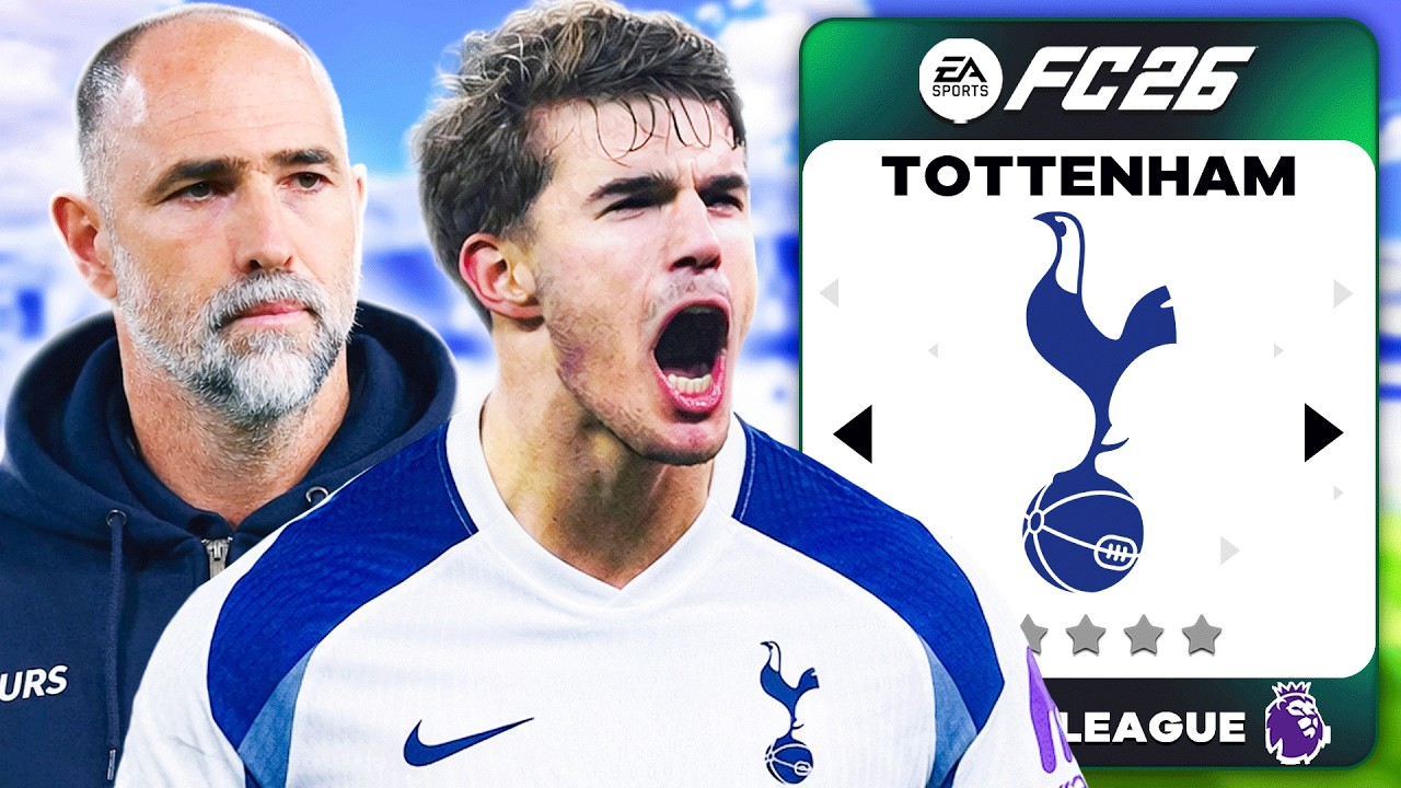 RICOSTRUISCO IL TOTTENHAM CON IGOR TUDOR COME ALLENATORE MA POSSO USARE SOLO I TALENTI DEGLI SPURS!!