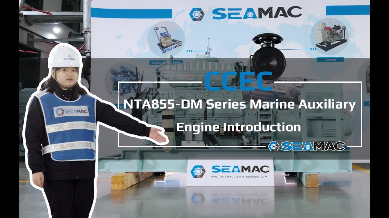 CCEC NTA855-DM Series Marine Auxiliary Engine Introduction [Specifications & Scopes]