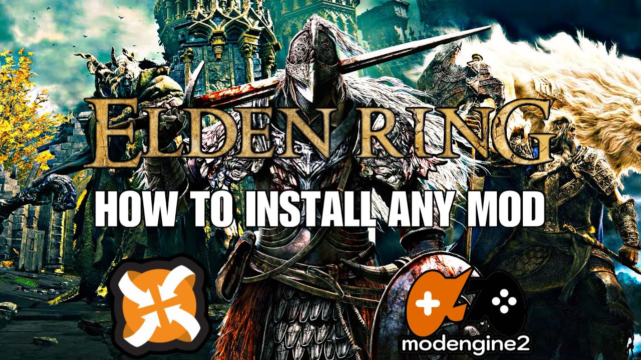 HOW TO INSATLL AND COMBINE MODS ELDEN RING (EASIEST METHOD)