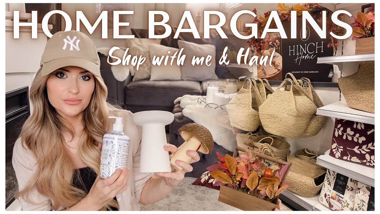 НОВИНКИ В HOME BARGAINS 🍂 Осенние товары для дома: шопинг со мной + распаковка