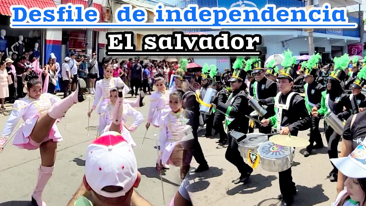 🇸🇻desfile 15 de septiembre EL SALVADOR Usulután🇸🇻