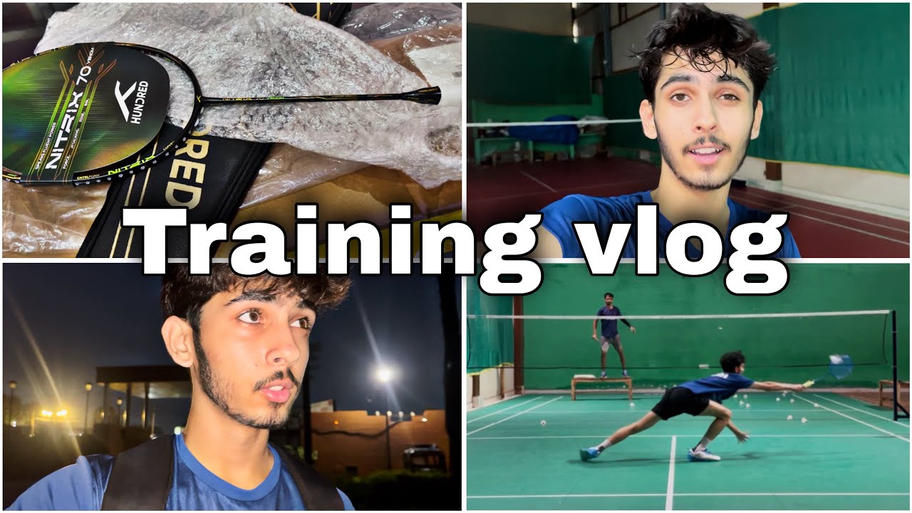 Challenged My Coach for a Match🏸 Who Wins? #badminton #vlog 