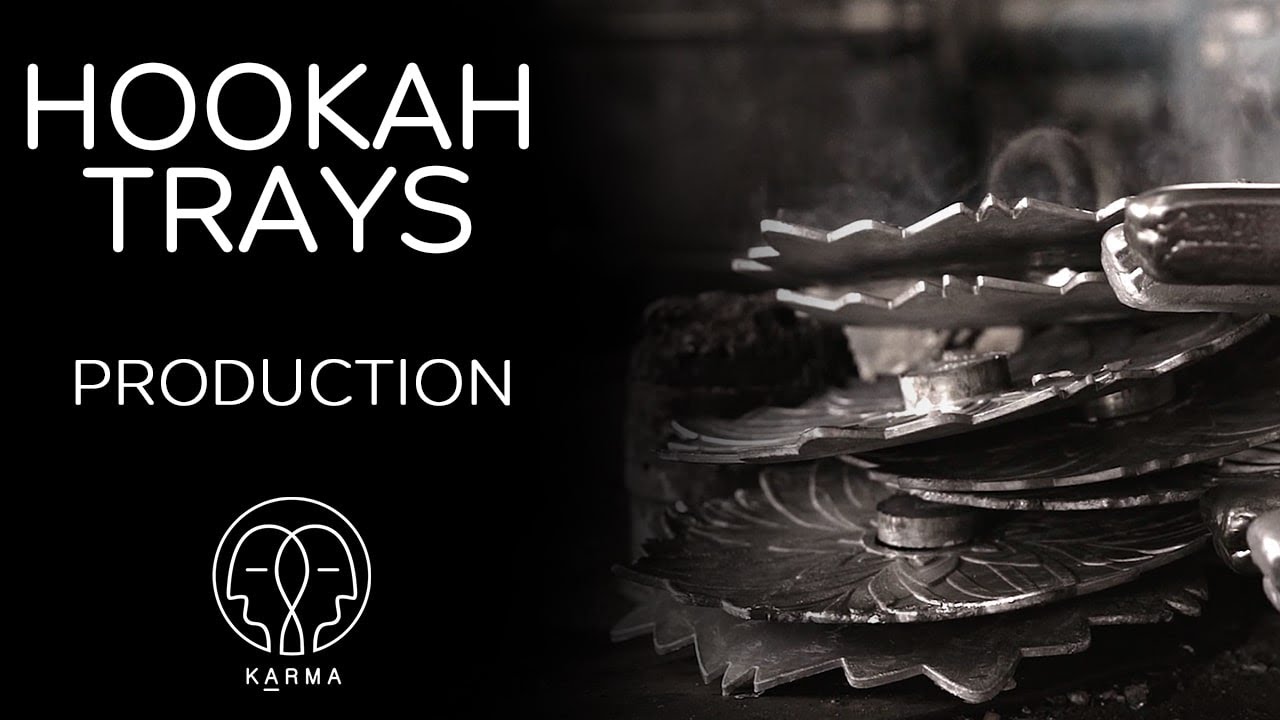 KARMA HOOKAH TRAYS PRODUCTION / ПРОИЗВОДСТВО БЛЮДЕЦ ДЛЯ КАЛЬЯНА | KARMA HOOKAH&trade;