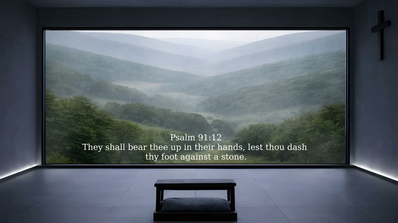 Psalm 91 | Powerful Prayer for Protection | Calm Narration with Peaceful Music