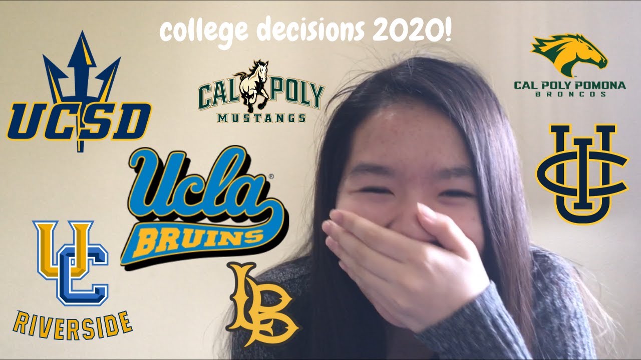 COLLEGE DECISION REACTIONS 2020 | UCs and CSUs