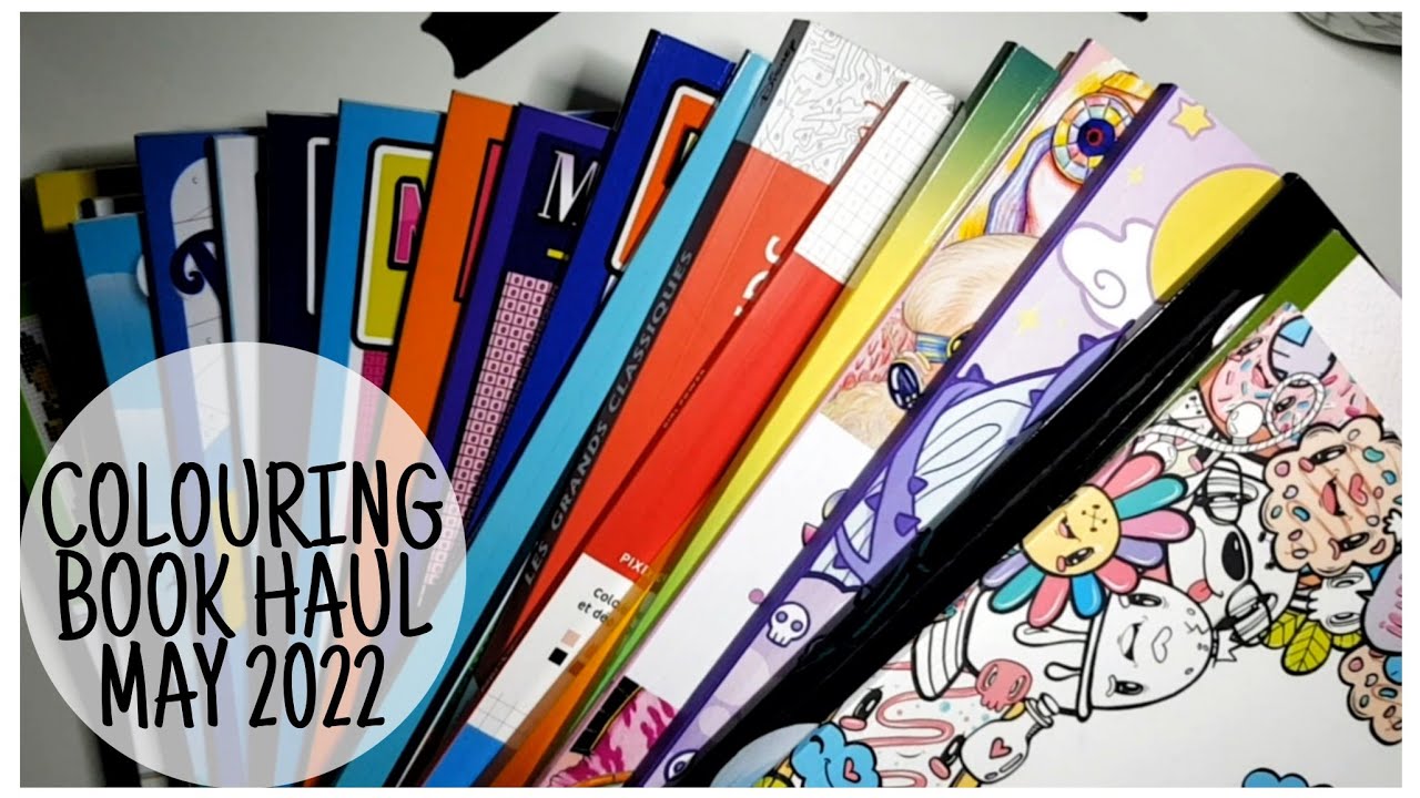 New Adult Colouring Books | May 2022 | COLOURING BOOK HAUL