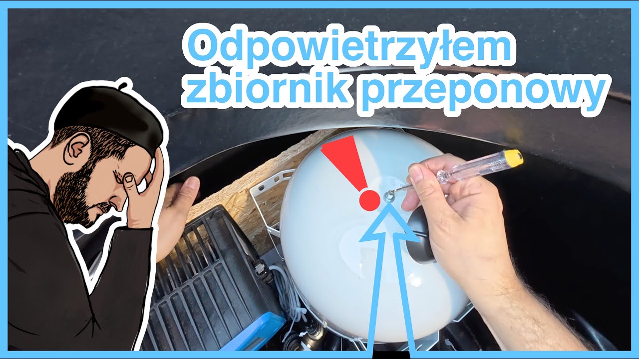 008 - Napełniam (inteligentnie) odpowietrzony zbiornik i ustawiam czujnik poboru prądu w falowniku
