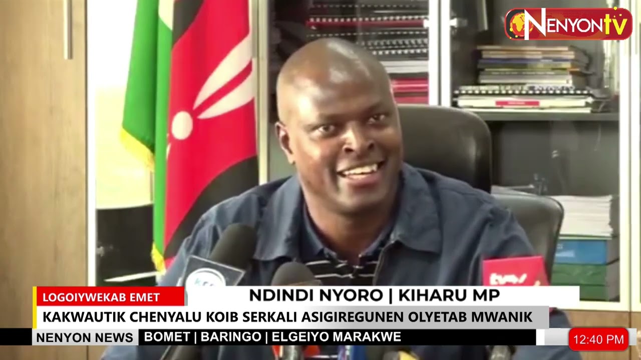 NDINDI NYORO OUTLINES SOLUTIONS AHEAD OF FUEL PRICE REVIEW