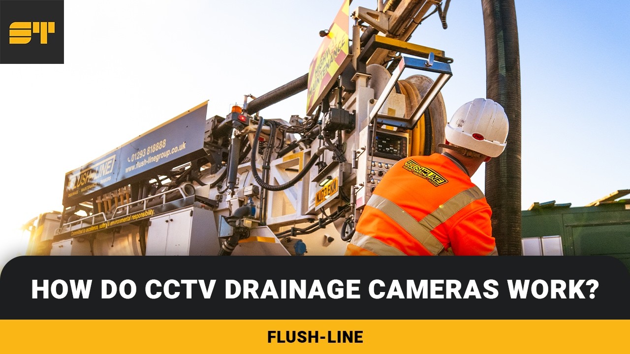 How do specialist CCTV drainage cameras work?