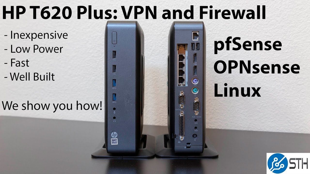 HP T620 Plus Firewall Overview and NIC Installation
