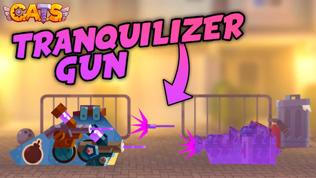 C.A.T.S NEW TRANQUILIZER GUN GADGET GAMEPLAY - Crash Arena Turbo Stars
